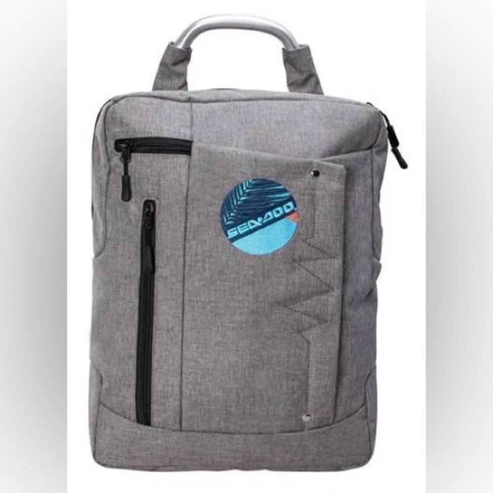 NEW Seadoo Modern Day Backpack Laptop Gray